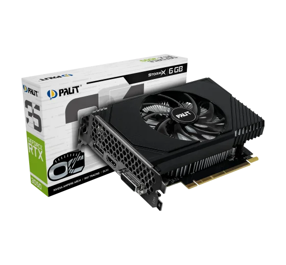 Palit GeForce RTX 3050 StormX OC 6GB